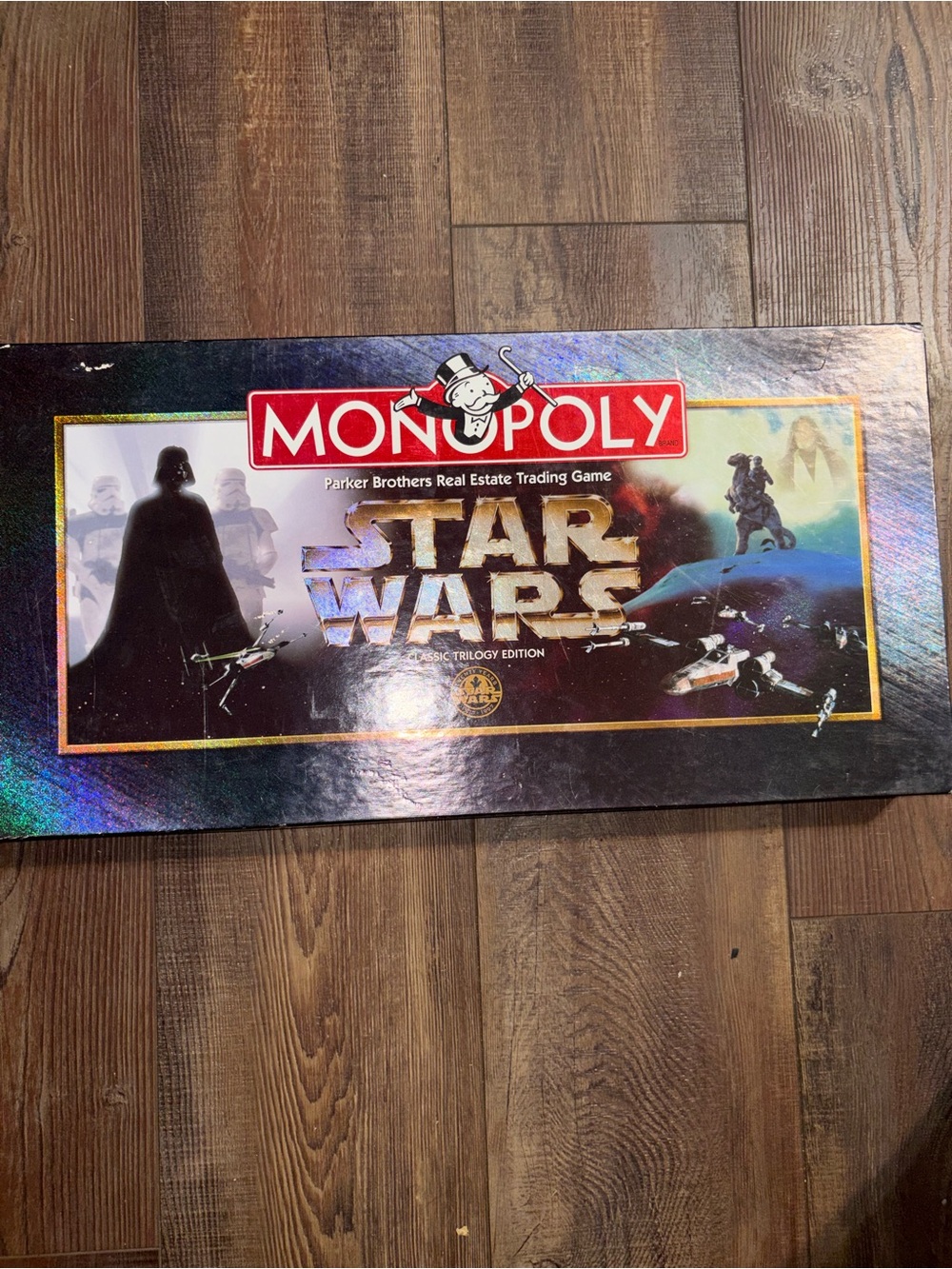 Monopoly Star Wars Classic Trilogy Edition board game (1997), 100% Complete